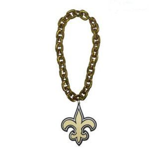 🆕🏈 NEW ORLEANS SAINTS FAN CHAIN NECKLACE - NFL